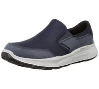 Skechers Herren 232515 NVY Sneaker, Marineblauer Netzstoff mit Duraleather-Besatz, 39 EU