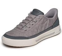 Skechers Herren Arch Fit Arcade Charming Daze Slip-InTurnschuhe, Gray Nylon Duraleather, 48.5 EU