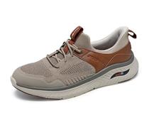 Skechers Herren Slipper 205340 TPBR Arch Crosser - Emeric taupe/brown normal 45 EU