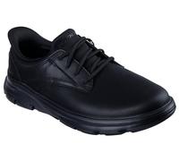 Skechers Herren Arch Fit Garza-Langston Loafer, Schwarz (Schwarz/Schwarz), 42 EU