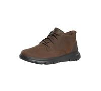 Skechers Herren Arch Fit Garza Ridley Stiefelette, Cocoa Leather/Synthetic, 48.5 EU