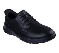 Skechers Herren Arch Fit Garza Rowan Slip-InTurnschuhe, Black Leather / Synthetic, 46 EU
