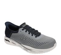 Skechers Herren Arch Fit Orvan-Drex Sneaker, Grau/Marineblau, 41 EU X-Weit