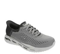 Skechers Herren Arch Fit Orvan-Drex Sneaker, Grau/Schwarz, 45 EU X-Weit