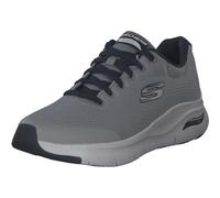Skechers Herren Arch Fit Sneaker, Gray Textile Synthetic Navy Trim, 42 EU