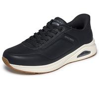 Skechers Herren Arch Fit UNO Turnschuhe, Black Duraleather, 43 EU