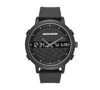 skechers Herren-Armbanduhr, Quarz, Metall und Silikon, Farbe: Schwarz (Modell: SR5071)