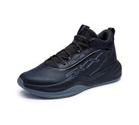 Skechers Herren Basketball Skx League Sneaker, Schwarz/Schwarz, 41.5 EU
