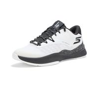 Skechers Herren Basketball Skx Nexus Sneaker, Weiß/Schwarz, 48.5 EU
