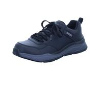 Skechers Herren Sneaker 210021 Bkgy – wasserdichtes schwarz-graues Leder – Größe 42 EU