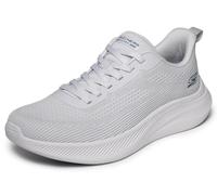 Skechers Herren Bobs Moda Flex Turnschuhe, Light Gray Knit, 43 EU