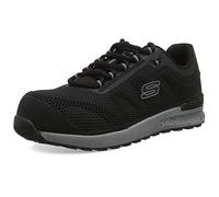 Skechers Herren Bulklin Lyndale Sneaker, Black Textile Synthetic, 43 EU