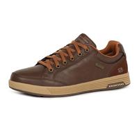 Skechers Herren Cavell Sparkman Sneakers,Sports Shoes, Chocolate Synthetic, 42.5 EU