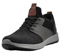 Skechers Herren Classic Fit-delson-Camden Sneaker, schwarz/grau, 47.5 EU Weit