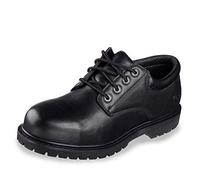 Skechers Herren Cottonwood Elks Oxfords, Black Leather, 46 EU