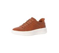 Skechers Herren Court Break Double Vented Slip-Ins Sneaker, Cognac, 9.5 Wide