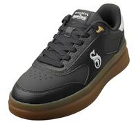 Skechers Herren Courtside Cali Dudez Turnschuhe, Black Duraleather/White Trim, 42 EU