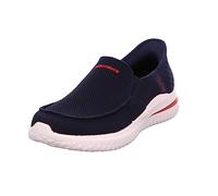 Skechers Herren Slipper DELSON 3.0 Cabrino – Slip-On Blau Größe 46