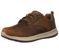 Skechers Herrenschuhe Oxfords DELSON-Antigo braunes Leder Größe 41 EU (UK 7)