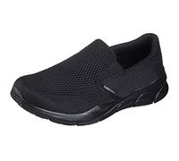Skechers Herren Equalizer 4.0 Triple-play Trainers, Black Engineered Mesh Black Trim, 45 EU
