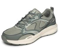 Skechers Herren Equalizer 6.0 Swanzer Turnschuhe, Sage Leather/Synthetic/Mesh, 41.5 EU