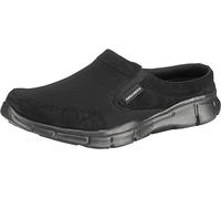 Skechers Herren Equalizer Coast To Coast Hausschuh, Schwarz, 46 EU
