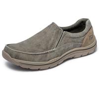Skechers Herren Erwartet Avillo Mokassin, Khaki, 42 EU Weit
