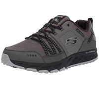 Skechers Herren Escape Plan Sneaker, Grey Charcoal Black, 41 EU