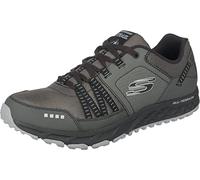 Skechers Herren Escape Plan Sneaker, Grey Charcoal Black, 44 EU
