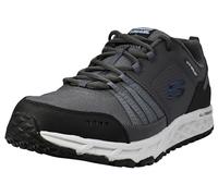 Skechers Herren Escape Plan Sneaker, Grey Charcoal Blue Ccbl, 43 EU