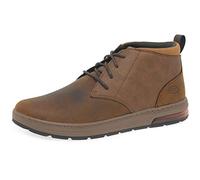 Skechers Herren Sneaker Evenston Renli – Dunkelbraunes Leder – Größe 43 (EU)