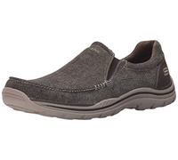 Skechers Herren Expected-Avillo Mokassin, Dunkelbraun, 41 EU
