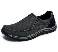Skechers Herren Expected Avillo Mokassin, Schwarz, 40 EU