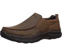 Skechers Herren Mokassin Expended-Sevenoleather Leder Slip-on CDB Größe 45 EU X-Weit