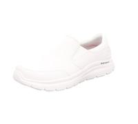 Skechers Work Relaxed Fit: Flex Advantage SR - Bronwood Slip-On Shoes in Weiss, Größe 42