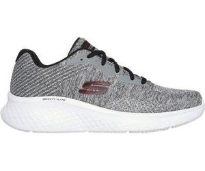 SKECHERS Herren Freizeitschuhe SKECH-LITE PRO-FAREGROVE GRAY RED - Gr. - 43