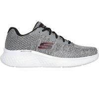 SKECHERS Herren Freizeitschuhe SKECH-LITE PRO-FAREGROVE GRAY RED - Gr. - 44