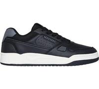 Skechers Herren Sneaker Koopa Harry Kane Court – Schwarz Leder/Velours/Textil – EU 41