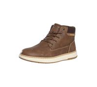 Skechers Herren Garlan Deno Stiefelette, Brown Synthetic, 45.5 EU