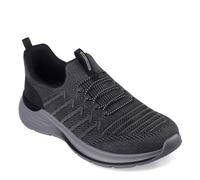 Skechers Herren Slipper Garner Crispin - Bungee Lace Slip-on, Schwarz, 42 EU