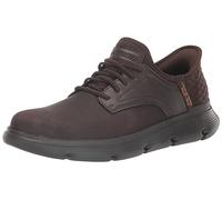 Skechers Herren Garza Gervin Mokassin, Chocolate, 46 EU