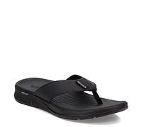 Skechers Herren Go Consistent Sandal Synthwave Flip-Flop, Schwarz, 47 EU
