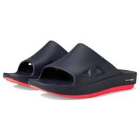 Skechers Herren Go Recover Refresh Men's Dual Density Arch Fit Slide Sandale, Marineblau/Koralle, 39.5 EU
