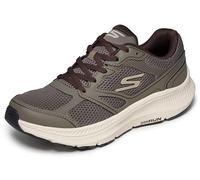 Skechers Herren Go Run Consistent 2.0 Mapleton Sneaker, Textil, Leder, Braun, 45,5 EU