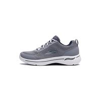 Skechers Herren Go Run Consistent Sneaker, Grau/Marineblau, 43.5 EU
