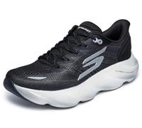 Skechers Herren GO Run MAX Road 7 Leistung:, Schwarz/Weiß, 45 EU
