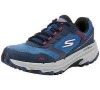 Skechers Herren Go Run Trail Altitude 2.0 Sneaker, Marineblaues und rotes Ledergewebe, 39.5 EU