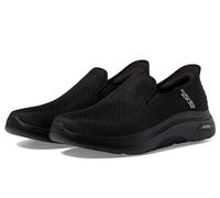 Skechers Herren Go Walk Arch Fit 2.0 Hands Free 2 Slip-InTurnschuhe, Black Textile/Synthetic, 41 EU Large