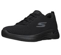 Skechers Herren Go Walk Arch Fit Grand Select Sneaker, Black Textile, 48 EU
