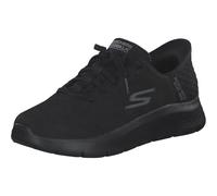 Skechers Herren Go Walk Flex-New World Sneakers, Black Textile/Synthetic, 40 EU